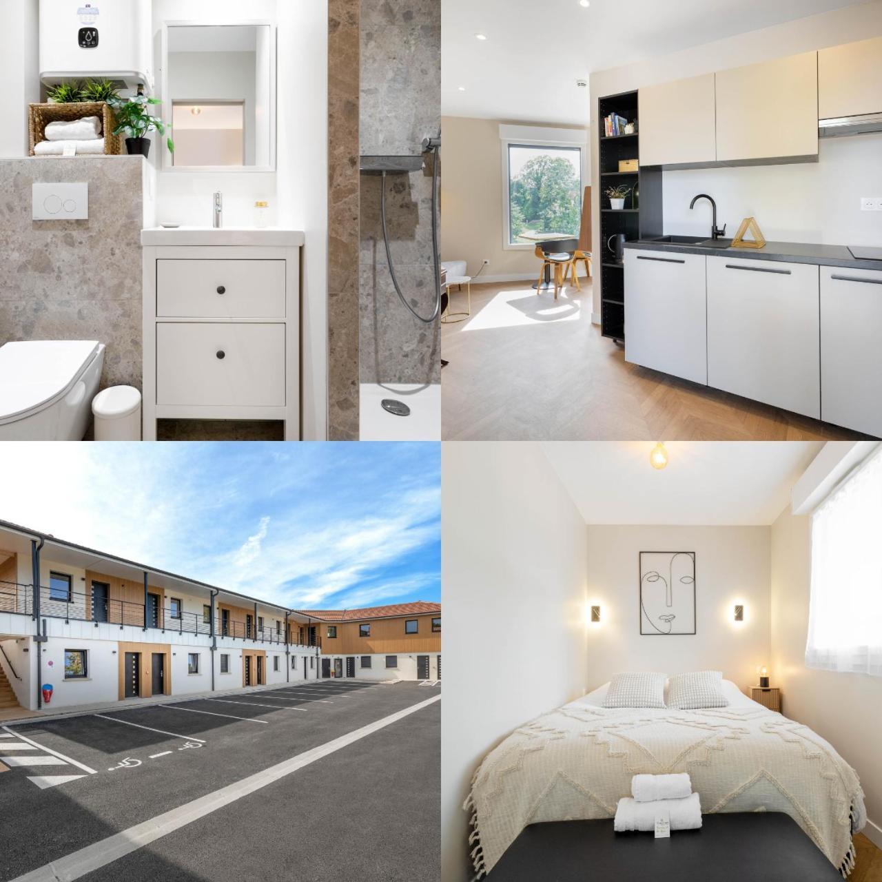 Appart Hotel Coraline - Genas Lyon Eurexpo المظهر الخارجي الصورة